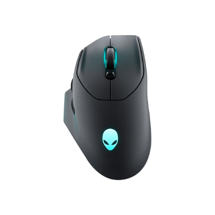 Dell | Gaming Mouse | AW620M | Wired/Wireless | USB-A | Dark Side of the Moon