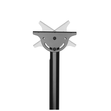 Neomounts NM-C440DBLACK Dual monitor/TV mount ceiling | Adjustable Height, Rotate, Tilt, Swivel | 32-60 " | Maximum weight (capacity) 45 kg | Black