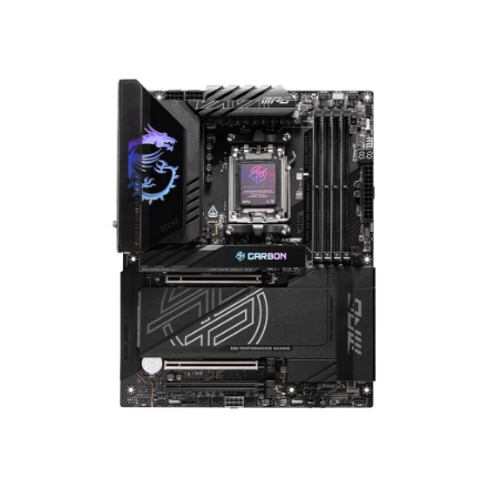 MSI Processor family AMD | Processor socket AM5 | DDR5 UDIMM | Supported hard disk drive interfaces SATA, M.2 | Number of SATA connectors 4