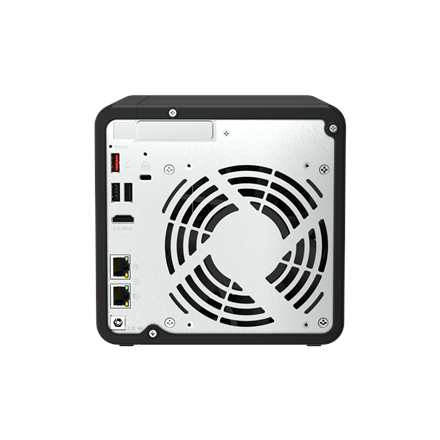 QNAP | 4-Bay desktop NAS | TS-464-8G | Intel Celeron | N5095 4-core | Processor frequency 2.9 GHz | 8 GB