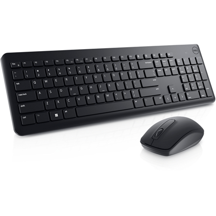 Dell | KM3322W | Keyboard and Mouse Set | Wireless | Mouse included | Batteries included | Wireless connection | Lithuanian | Black