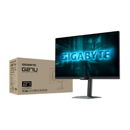 Gigabyte G27U EK | 27 " | SS IPS | UHD | 160 Hz | 1 ms | 3840 x 2160 pixels | 350 cd/m² | HDMI ports quantity 2