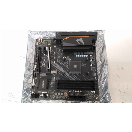 SALE OUT. Gigabyte B550M AORUS ELITE AXG13 | Processor family AMD | Processor socket AM4 | DDR4 | Number of SATA connectors 4 | USED, REFURBISHED, WITHOUT ACCESSORIES, ONLY BACKPANEL AND ANTENNA INCLUDED