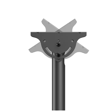 Neomounts CL35-340BL22 Dual Monitor/TV Mount Ceiling | Adjustable Height, Rotate, Tilt, Swivel | 23-42 " | Maximum weight (capacity) 45 kg | Black