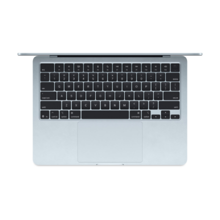 MacBook | Apple Air | Sky Blue | 13.6 " | 2560 x 1664 pixels | Apple M4 | 16 GB | Solid-state drive capacity 512 GB | Apple M4 chip 10-core CPU/10-core GPU | macOS | Keyboard language Swedish | Keyboard backlit