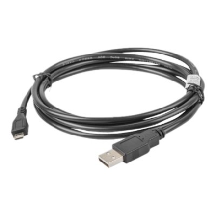 Lanberg | USB Micro (M) to USB-A (M) 2.0 Cable | CA-USBM-10CC-0018-BK