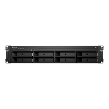 Synology | Rack NAS | RS1221+ | Up to 8 HDD/SSD Hot-Swap | AMD Ryzen | Ryzen V1500B Quad Core | Processor frequency 2.2 GHz | 4 GB | DDR4