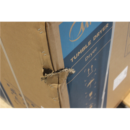 SALE OUT. Midea Dryer | MD110H70/W-HR | Energy efficiency class E | Front loading | 7 kg | LED | Depth 60 cm | White | DAMAGED PACKAGING
