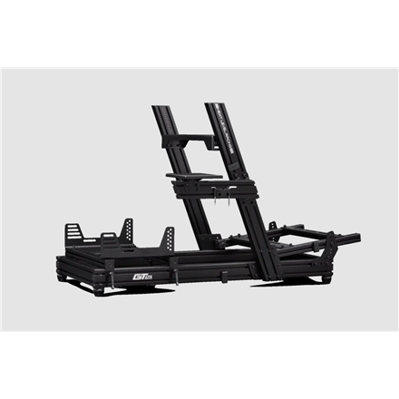 Next Level Racing | Aluminum; Carbon Steel | Racing Simulator Cockpit | GTElite Wheel Plate Edition | Black