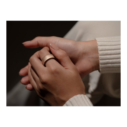Ultrahuman | Ring Air | Brushed Rose Gold | Size 10 | Smart Ring