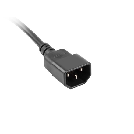 Lanberg | Power strip outlets for UPS system, 1m | PS0-05E-0100-IEC-BK | Sockets quantity 5
