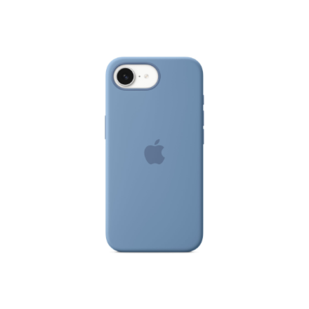 Apple iPhone 16e Silicone Case – Winter Blue | Apple