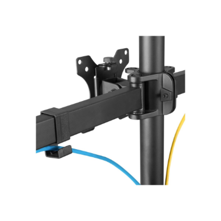 Neomounts Desk Mount | FPMA-D550D3BLACK Monitor Arm | Adjustable Height, Rotate, Tilt, Swivel | 10-27 " | Maximum weight (capacity) 6 kg | Black