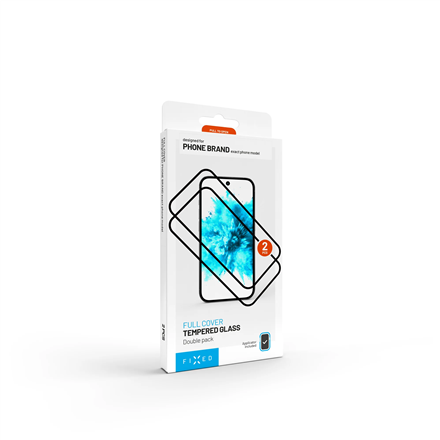 Fixed Screen protector | Samsung | Galaxy S26+ | Tempered Glass | Black | Full Cover 2.5D