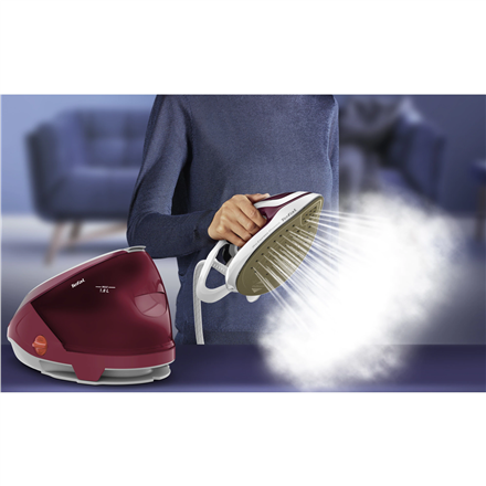 TEFAL | Ironing System Pro Express Protect | GV9220E0 | 2600 W | 1.8 L | Auto power off | Vertical steam function | Calc-clean function | Red