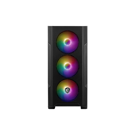 MSI | PC Case | MAG FORGE M100A | Black | Micro ATX Tower | ATX