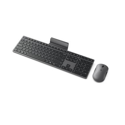 Lenovo | 700 Modern Multi-Device | Keyboard and Mouse Set | Wireless | Mouse included | Bluetooth | US | Luna Grey