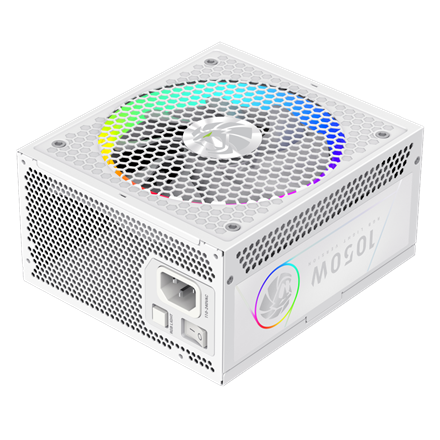 Gamemax PSU | RGB 1050G WH | 1050 W | Gold | White | Full Modular