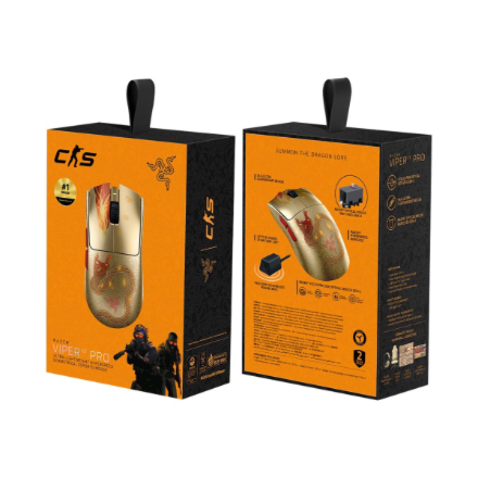 Razer Gaming Mouse | Viper V3 Pro | Wireless/Wired | Counter Strike 2 Edition