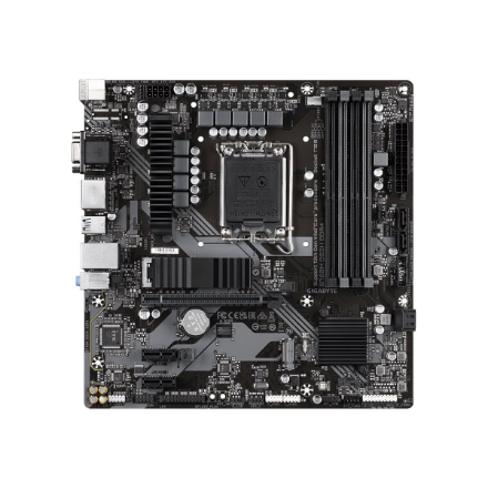 Gigabyte | B760M DS3H DDR4 1.0 M/B | Processor family Intel | Processor socket  LGA1700 | DDR4 DIMM | Memory slots 4 | Supported hard disk drive interfaces 	SATA, M.2 | Number of SATA connectors 4 | Chipset Intel B760 Express | Micro ATX