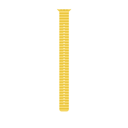 Apple | Ocean Band Extension | 49 | Yellow | Fluoroelastomer | Strap fits 130–200mm wrists