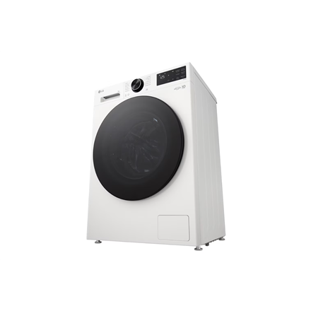 LG Washing machine | F2X50S9TWB | Energy efficiency class A | Front loading | Washing capacity 9 kg | 1200 RPM | Depth 48 cm | Width 60 cm | Display | LED | Steam function | Direct drive | Wi-Fi | White