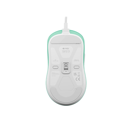 Fury | Gaming Mouse | Tanto T4 | Wired | USB | Mint