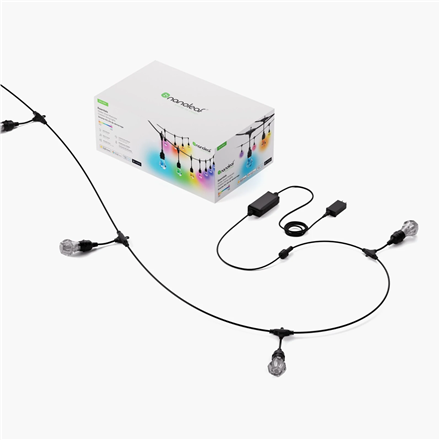Nanoleaf Essentials Matter Smart Multicolour Outdoor String Lights Starter Kit 30m | 16M+