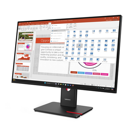 Lenovo | T27-40 | 27 " | IPS | 16:9 | 120 Hz | 6 ms | 1920 x 1080 pixels | 300 cd/m² | HDMI ports quantity 1 | Black | Warranty 36 month(s)