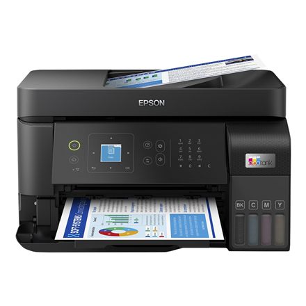 Epson | Multifunctional printer | EcoTank L5590 | Inkjet | Colour | Inkjet Multifunctional Printer | A4 | Wi-Fi | Black
