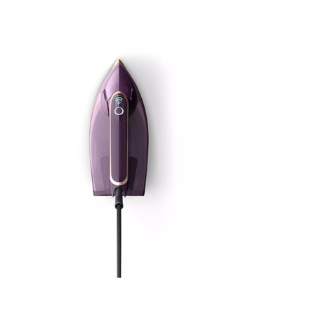 Philips | DST8040/30 Azur 8000 Series | Steam Iron | 3000 W | Water tank capacity 350 ml | Continuous steam 80 g/min | Steam boost performance 260 g/min | Dark Purple