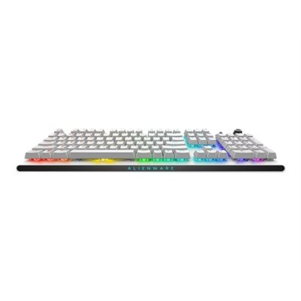 Dell | Alienware Tri-Mode AW920K | Wireless Gaming Keyboard | Wireless | Bluetooth | RGB LED light | Wireless connection | US | CHERRY MX Red | Lunar Light