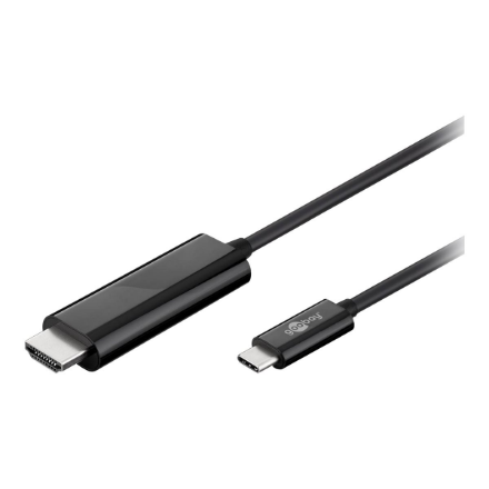 Goobay | USB-C HDMI adapter cable (4k 60 Hz) | USB-C male | HDMI male (type A) | USB-C to HDMI | 1.8 m