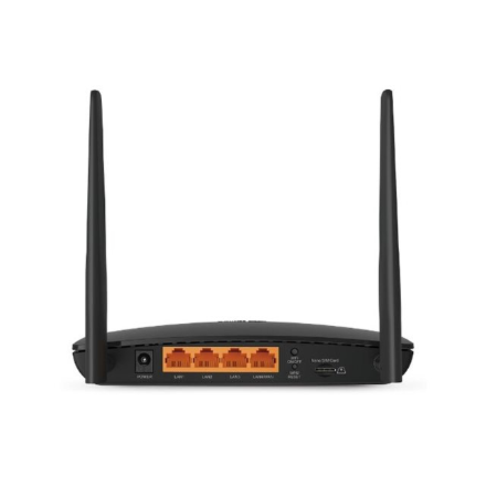 4G LTE Router | TL-MR6400 | 802.11n | 300 Mbit/s | 10/100 Mbit/s | Ethernet LAN (RJ-45) ports 3 | Mesh Support No | MU-MiMO No | 4G | Antenna type 2xExternal | No USB