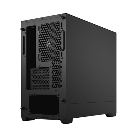 Fractal Design | Pop Mini Silent | Side window | Black Solid | mATX, Mini ITX | ATX