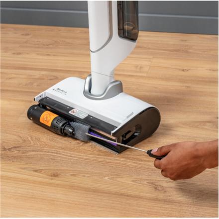 TEFAL Vacuum Cleaner | GF7540FO X-Clean 10 | Cordless operating | Stick | 200 W | 100-240 V | Operating time (max) 60 min | White/Silver