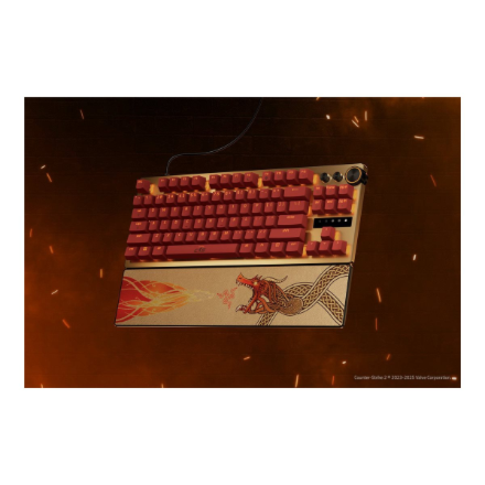 Razer Huntsman V3 Pro Tenkeyless | Gaming Keyboard | Wired | US | Razer Analog Optical Switch Gen-2 | Counter-Strike 2 Edition