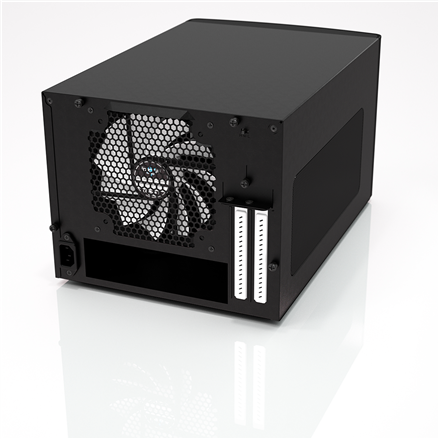 Fractal Design | NODE 304 | 2 - USB 3.0 (Internal 3.0 to 2.0 adapter included)1 - 3.5mm audio in (microphone)1 - 3.5mm audio out (headphone)Power button with LEDHDD LED | Black