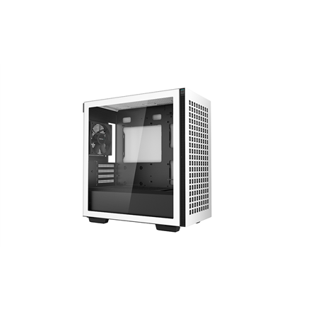 Deepcool | CH370 | Side window | White | Micro ATX | ATX PS2