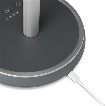 Duux Fan | Rize Flex | Stand Fan | Grey | Diameter 21 cm | Number of speeds 4 | Oscillation | 10 W