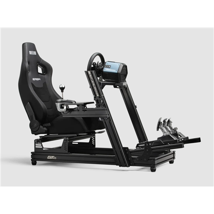 Next Level Racing | PU Leather and Suede | Reclining Seat | ERS4 Elite PU Leather & Suede Edition | Black