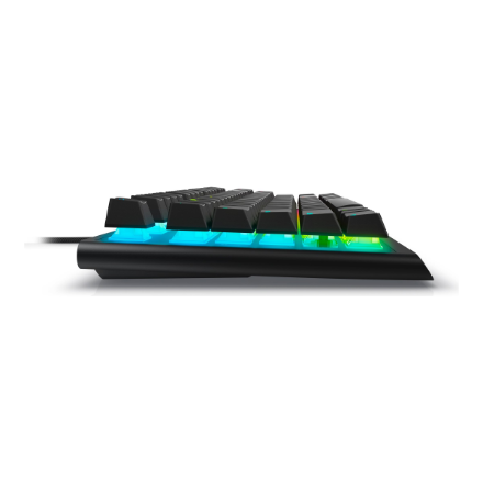 Dell Alienware Tenkeyless AW420K | Gaming Keyboard | Wired | EN | CHERRY MX Red | Dark Side of the Moon