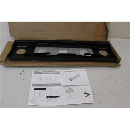 SALE OUT. | EDBAK | Wall mount | 40-75 " | Maximum weight (capacity) 80 kg | DAMAGED PACKAGING, USED, MISSING SCREWS | Black