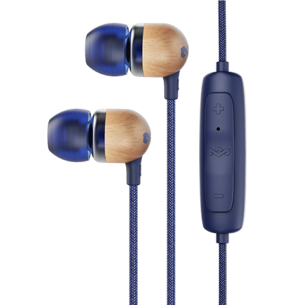 Marley | Earbuds | Smile Jamaica | Wired | In-ear | Microphone | Denim