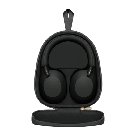 Sony Headphones | WH1000XM5SAB | Bluetooth | Over-Ear | Microphone | Black | Noise canceling | Wireless