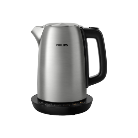 Philips | Kettle | HD9359/90 | Electric | 2200 W | 1.7 L | Plastic/Stainless Steel | 360° rotational base | Grey