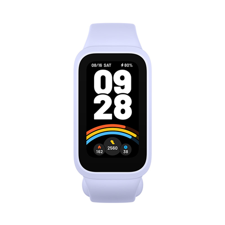 Xiaomi Smart Band 9 Active | TFT | Heart rate monitor | Waterproof | Bluetooth | Purple