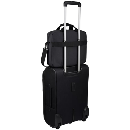 Case Logic | Huxton | Fits up to size 14 " | Laptop attaché | Shoulder strap | Black