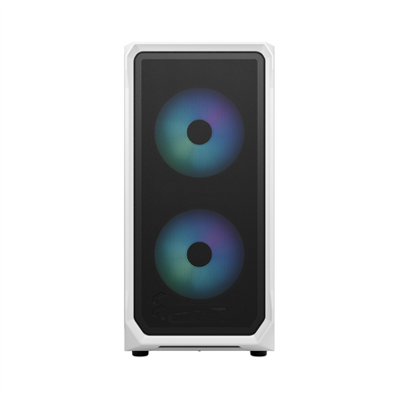 Fractal Design | Focus 2 | Side window | RGB White TG Clear Tint | Midi Tower | ATX