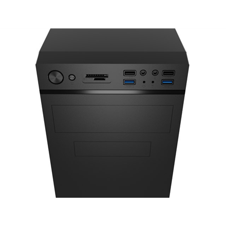 Natec | PC case | Cabassu G2 | Black | Midi Tower | ATX